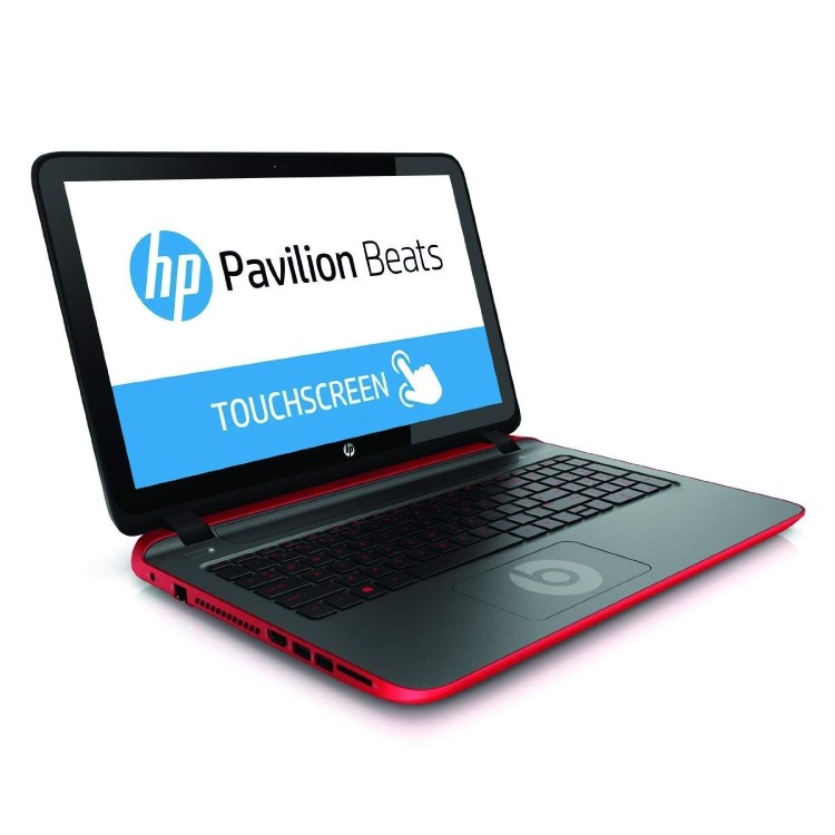 Refurbished HP Pavillion 15-p089na Beats Special Edition 15.6" AMD A8-554M 8GB 1TB Win8 Laptop in Red & Black