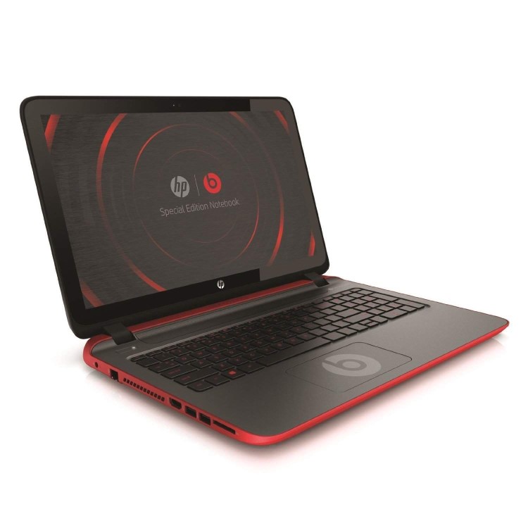 Refurbished HP Pavillion 15-p089na Beats Special Edition 15.6" AMD A8-554M 8GB 1TB Win8 Laptop in Red & Black
