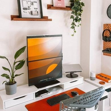 Mobile Pixels Geminos Dual 23.8" IPS QHD Portable USB-C Monitor