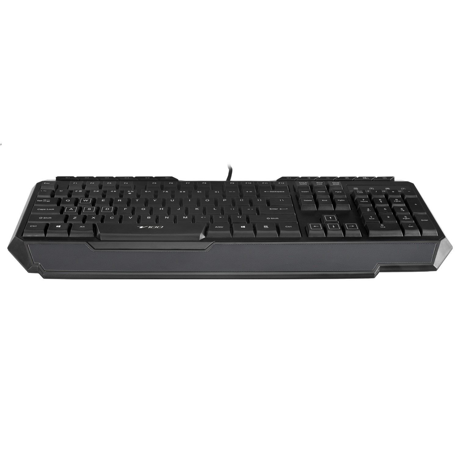 VPRO V100 Gaming Backlit Keyboard and Mouse Set Black UK Layout ...