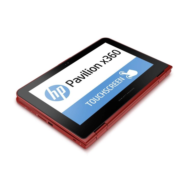 Hewlett Packard A1 Refurbished HP 11-K102NA Intel Celeron N3050 4GB 500GB 11.6" Touchscreen Windows 10 RED Laptop 
