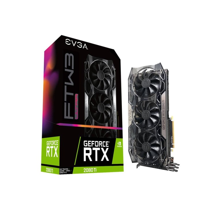 EVGA NVIDIA GeForce RTX 2080 Ti 11GB FTW3 ULTRA GAMING Turing Graphics Card