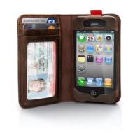 Twelve South BookBook Leather Case for iPhone 4 /4S - Brown