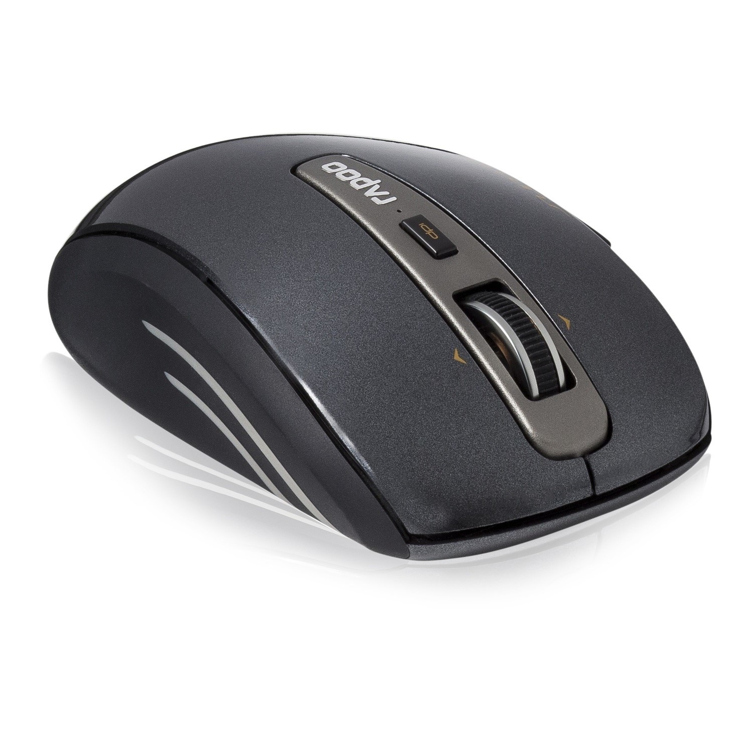 Rapoo 3920P Wireless Laser Mini Mouse in Black - Laptops Direct