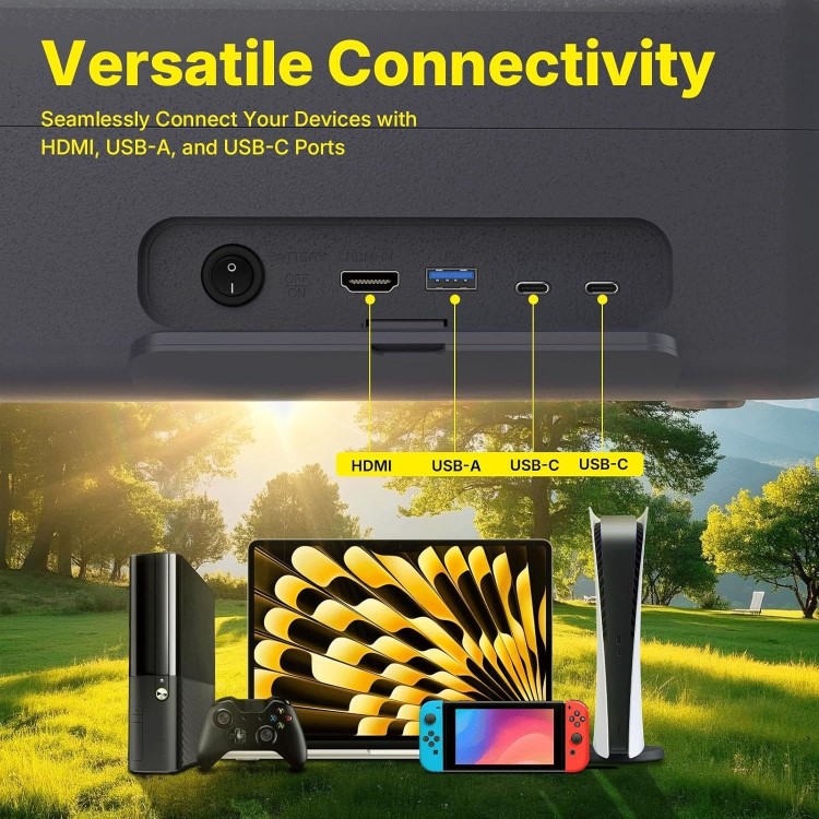 Mobile Pixels Pixcase 27" Full HD 10-Point Multi-touch USB-C Portable Monitor