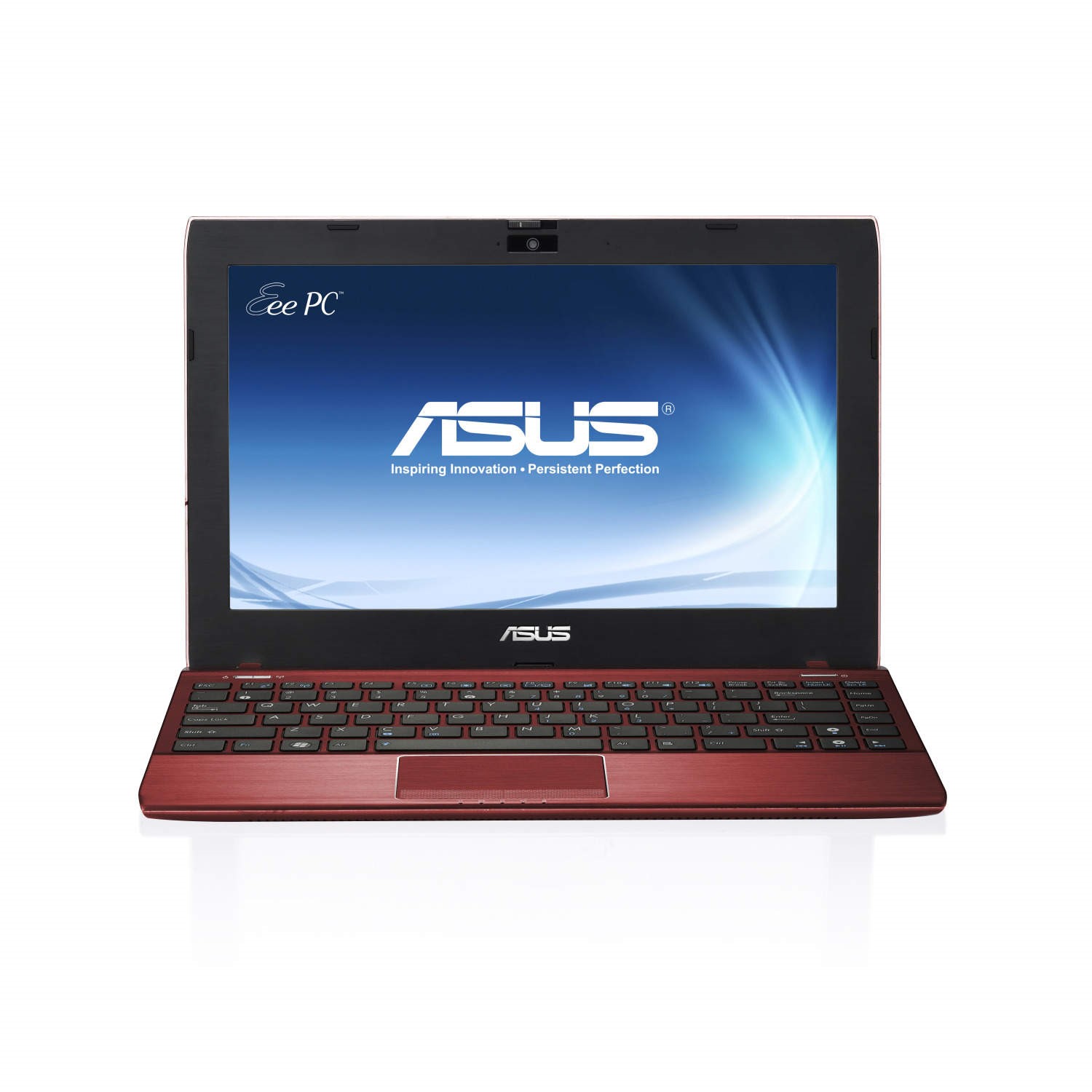 Red Netbook Asus EeePC 1225B Windows 7 Netbook in Red - Laptops Direct