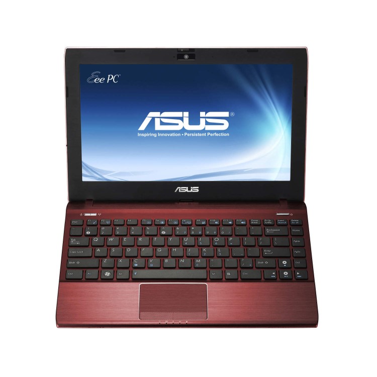 Asus EeePC 1225B Windows 7 Netbook in Red 