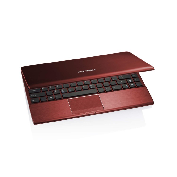 Asus EeePC 1225B Windows 7 Netbook in Red 