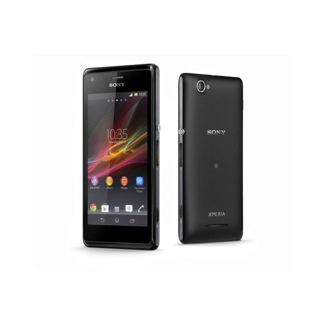 Sony Xperia M 4GB Black Sim Free Mobile Phone 
