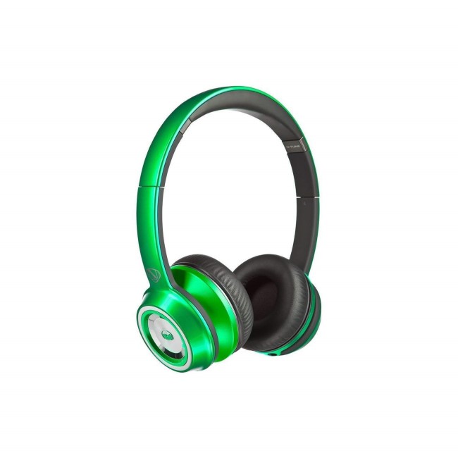 Monster Candy Green NTune On-Ear Headphones