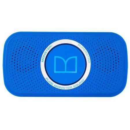 Monster SuperStar Bluetooth Speaker - Neon Blue