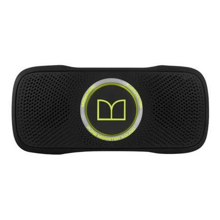 Monster SuperStar BackFloat Bluetooth Speaker - Black with Neon Green