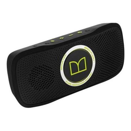 Monster SuperStar BackFloat Bluetooth Speaker - Black with Neon Green