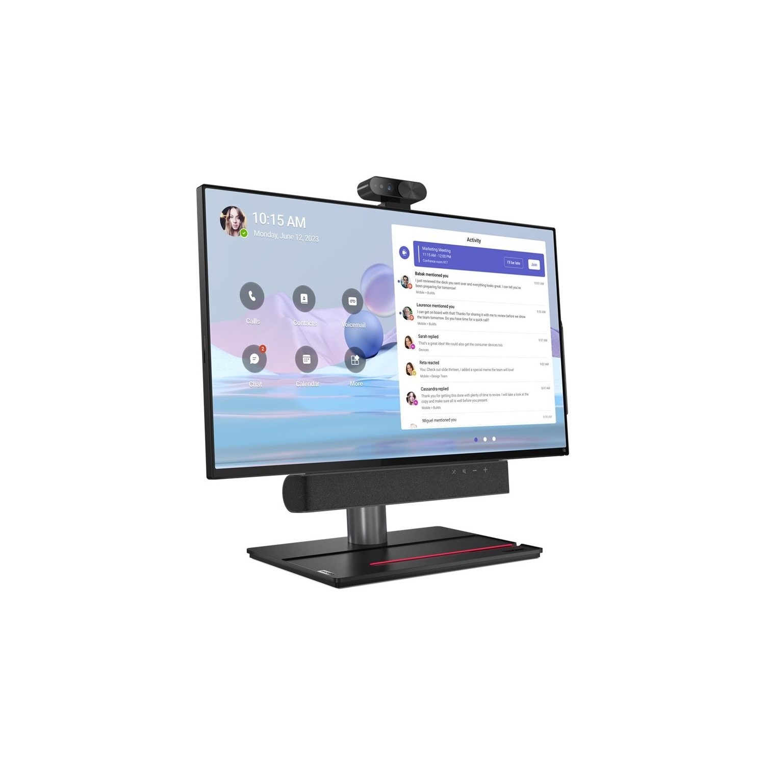 Lenovo ThinkSmart View Plus Video Conferencing Kit - Laptops Direct