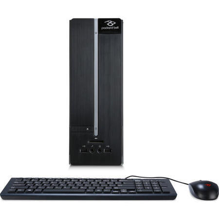 Refurbished Packard Bell iMedia S2984 Desktop Intel Pentium N3700 1.6GHz 4GB 1TB DVD-RW Win10 in Brushed Black