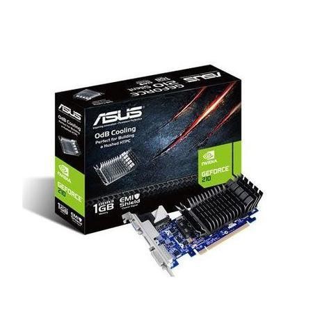 ASUS NVIDIA GT 210 SILENT 589MHz 1200MHz 1GB 64-bit DDR3 DUAL-LINK