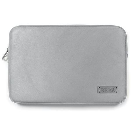 Port Design Milano Sleeve for 13.3" Laptops in Silver
