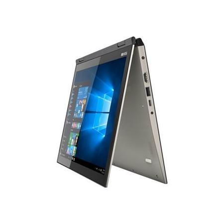 Refurbished Toshiba Satellite Radius P20W-C-106 12.5" 4K Intel Core i7-6500U 8GB 256GB 2in1 Windows 10  Laptop in Brushed Metal 