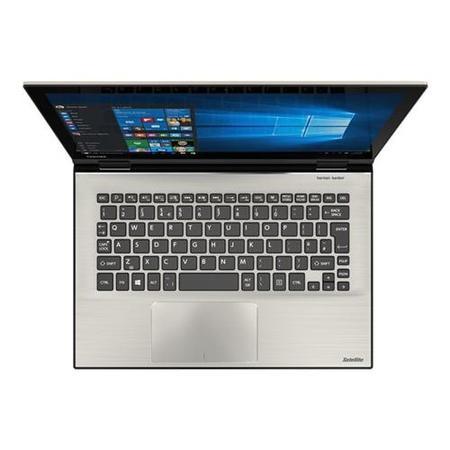 Refurbished Toshiba Satellite Radius P20W-C-106 12.5" 4K Intel Core i7-6500U 8GB 256GB 2in1 Windows 10  Laptop in Brushed Metal 