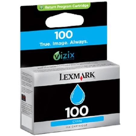 Lexmark Cartridge No. 100 - Print cartridge - 1 x cyan - 200 pages - LRP / LCCP