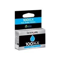 Lexmark 100XLA Cyan High Yield Ink Cartridge