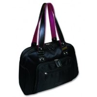 Port Designs Adelaide 15.6" Laptop Bag - Black/Pink