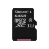 Kingston 64GB MicroSD Class 10 Card with Adapter