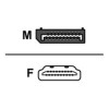 Manhattan 1080p Passive DisplayPort to HDMI Adapter Cable