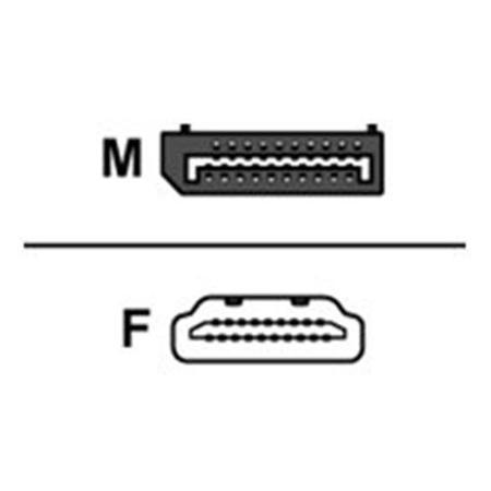 Manhattan 1080p Passive DisplayPort to HDMI Adapter Cable