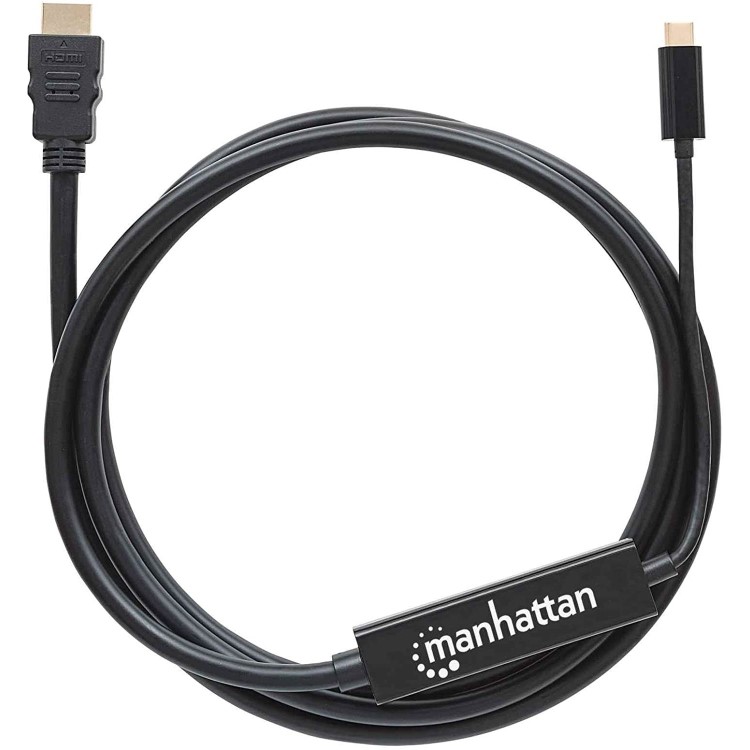 Manhattan USB-C to HDMI 2 m 6 ft Adapter Cable