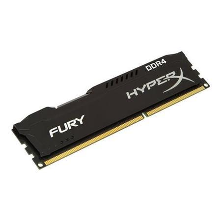 HyperX Fury 4GB 2400Mhz DDR4 Non-ECC DIMM Desktop Memory - Blue