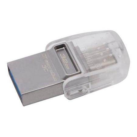 Kingston DataTraveler MicroDuo 32GB USB Type C Flash Drive