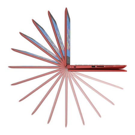 Refurbished HP Pavilion x360 11-k152sa Intel Celeron N3050 1.6GHz 4GB 500GB Win 10 11.6" Red Laptop