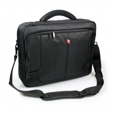 Port Designs London 15.6" Clamshell Laptop Bag - Black