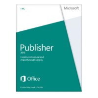 Microsoft Publisher 2013 32-bit/64-bit English Medialess Licence