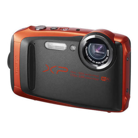 Fuji FinePix XP90 Tough Orange Camera Kit inc 16GB SD Card & Case