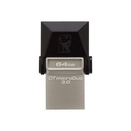 Kingston DataTraveler MicroDuo 64GB USB 3.0 Flash Drive