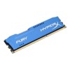 HyperX Fury 8GB DDR3 1866MHz Non-ECC DIMM Memory - Blue