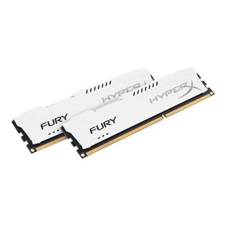 HyperX Fury 8GB 1600Mz White Desktop Memory Kit