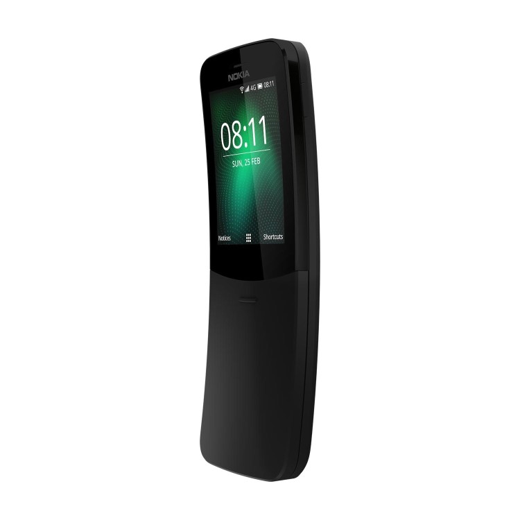 GRADE A1 - Nokia 8110 Black 2.45" 4GB 4G Unlocked & SIM Free