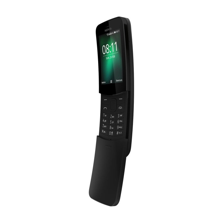 GRADE A1 - Nokia 8110 Black 2.45" 4GB 4G Unlocked & SIM Free