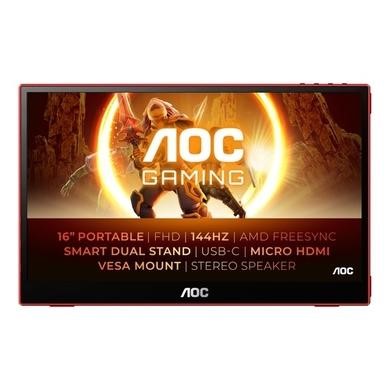 AOC 16G3 15.6" Full HD IPS 144Hz Portable Gaming Monitor