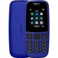 Nokia 105 2019 Blue 1.77" 4MB 2G Unlocked & SIM Free Mobile Phone