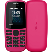 Nokia 105 2019 Pink 1.77" 4MB 2G Unlocked & SIM Free Mobile Phone Nokia 105 2019 Pink 1.77" 4MB 2G Unlocked & SIM Free Mobile Phone