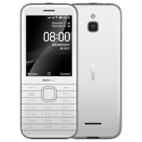 Nokia 8000 4G White 2.8" 4GB 4G Unlocked & SIM Free