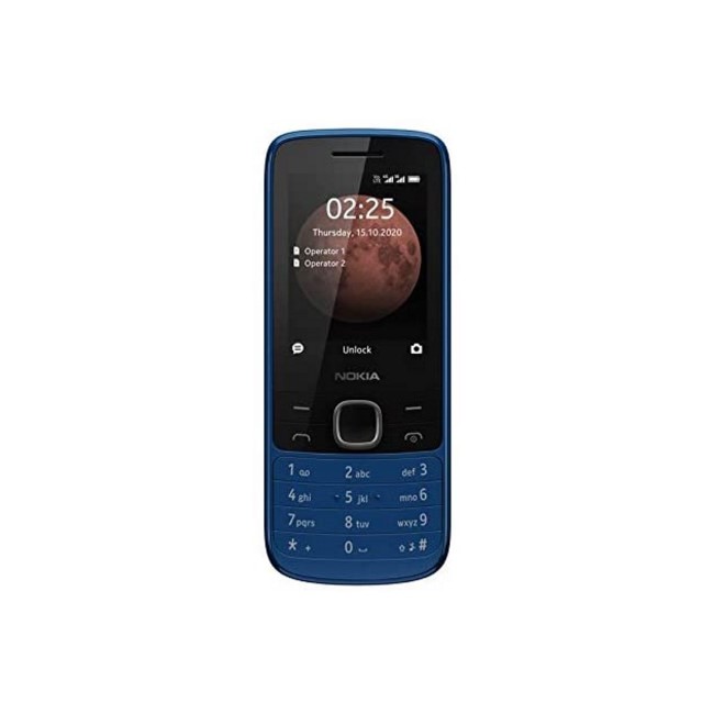 GRADE A2 - Nokia 225 Blue 2.8" 128MB 4G Unlocked & SIM Free