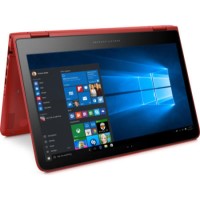 Refurbished HP Pavilion x360 13-s154sa 13.3" Intel Core i3-6100U 2.3GHz 4GB 1TB Windows 10 Multi-point Touchscreen 2 in 1 Laptop in Red