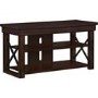 Wildwood Wood Veneer TV stand for TV's up to 50" in Espresso