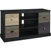 Mercer TV Console for TV&#39;s up to 50&quot; in Black