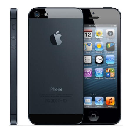 Apple iPhone 5 ブラック Apple iPhone 5 64GB Black Slate Unlocked Refurbished Grade A